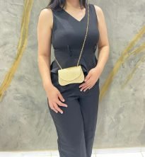 Bolsa blogueirinha - dourada