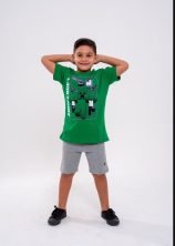Conjunto infantil minecraft