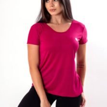BLUSA DRY FIT 100% POLIAMIDA - vermelha